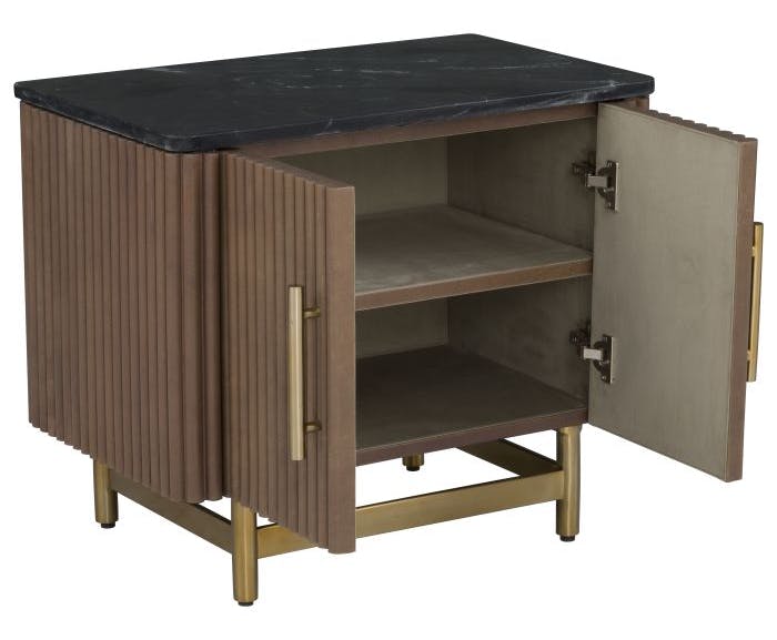 Fairfield 8071-ET-T Dimitri Two Door Nightstand Fairfield 8071-ET-T Dimitri Two Door Nightstand