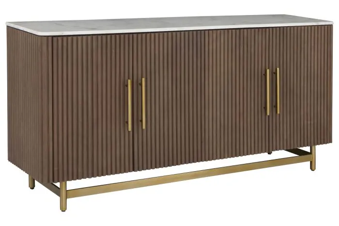 Fairfield 8072-17 Dimitri Four Door Credenza Fairfield 8072-17 Dimitri Four Door Credenza