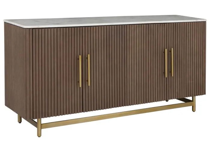 Fairfield 8072-17 Dimitri Four Door Credenza Fairfield 8072-17 Dimitri Four Door Credenza