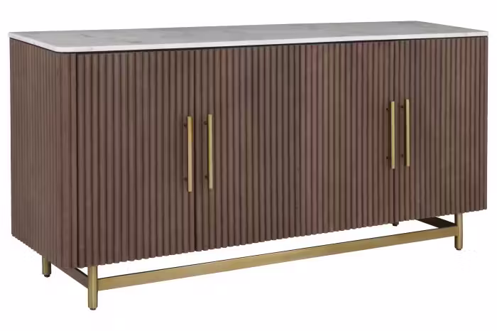 Fairfield 8072-17-T Dimitri Four Door Credenza Top Fairfield 8072-17-T Dimitri Four Door Credenza Top