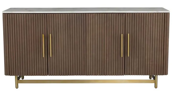 Fairfield 8072-17 Dimitri Four Door Credenza Fairfield 8072-17 Dimitri Four Door Credenza