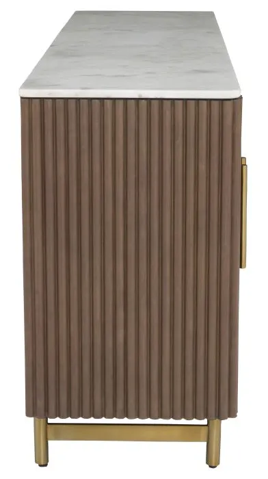 Fairfield 8072-17-T Dimitri Four Door Credenza Top Fairfield 8072-17-T Dimitri Four Door Credenza Top