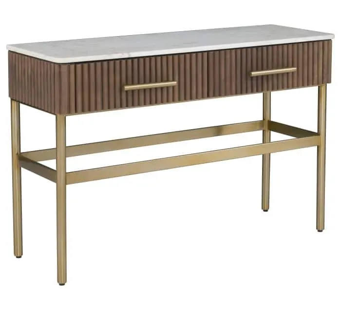 Fairfield 8072-99 Dimitri Two Drawer Rectangular Console Fairfield 8072-99 Dimitri Two Drawer Rectangular Console