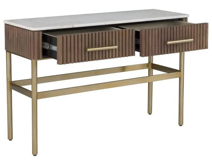 Fairfield 8072-99-T Dimitri Two Drawer Rectangular Console Fairfield 8072-99-T Dimitri Two Drawer Rectangular Console