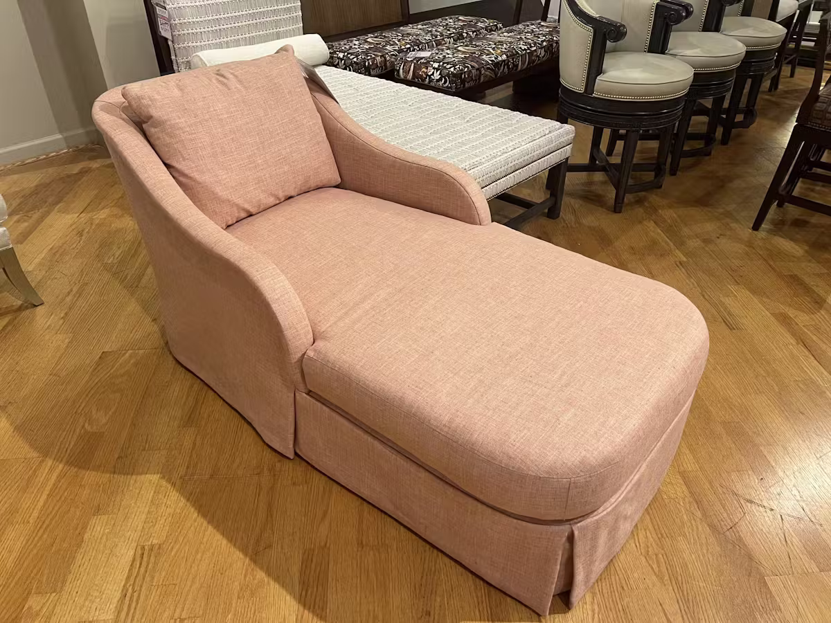 Highland House 2013-34/50 Marcel Skirted Chaise Highland House 2013-34/50 Marcel Skirted Chaise