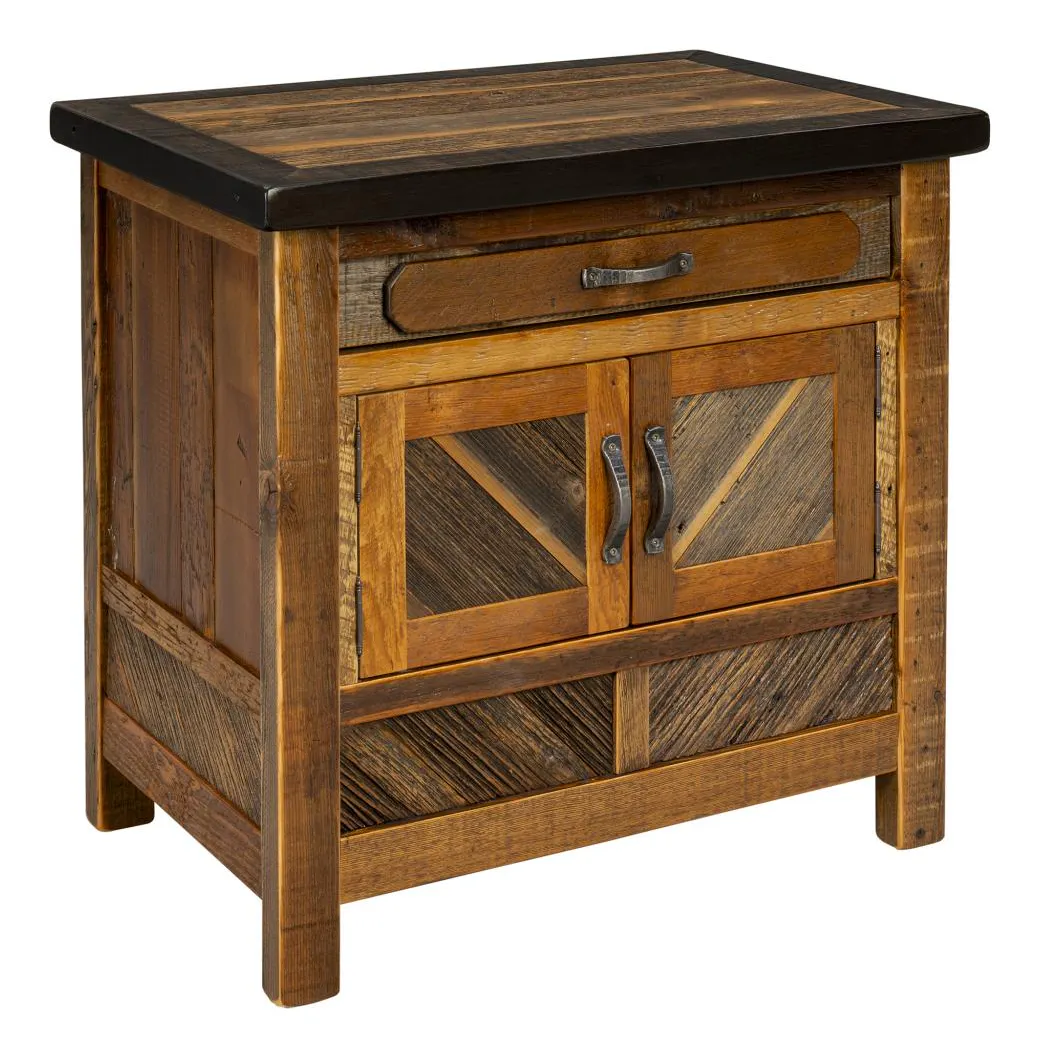 Green Gables Furniture 24008 Jackson Hole 2 Door 1 Drawer Nightstand Green Gables Furniture 24008 Jackson Hole 2 Door 1 Drawer Nightstand