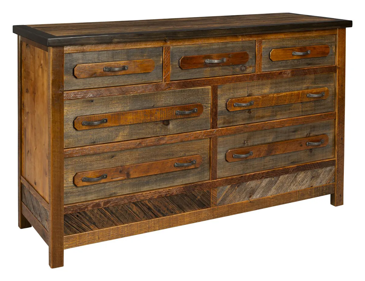 Green Gables Furniture 24027 Jackson Hole 7 Drawer Dresser Green Gables Furniture 24027 Jackson Hole 7 Drawer Dresser