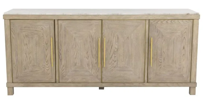 Fairfield M024-17 Alchemy Four Door Credenza Fairfield M024-17 Alchemy Four Door Credenza