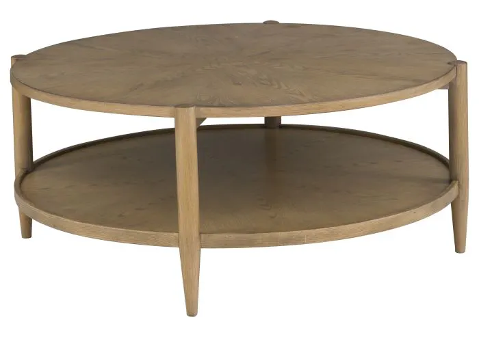 Fairfield M057-13 Maxwell Round Cocktail Table Fairfield M057-13 Maxwell Round Cocktail Table