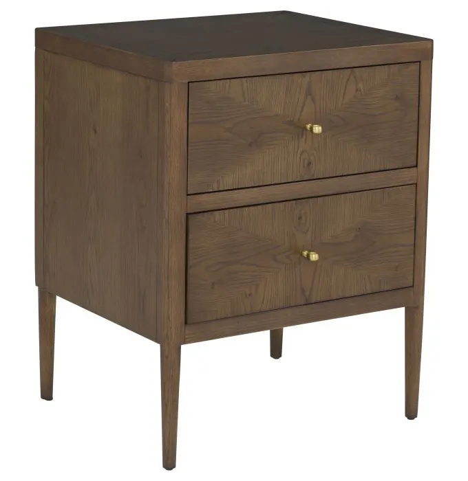 Fairfield M057-NS Maxwell Two Drawer Petite Nightstand Fairfield M057-NS Maxwell Two Drawer Petite Nightstand