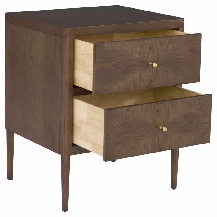 Fairfield M057-NS Maxwell Two Drawer Petite Nightstand Fairfield M057-NS Maxwell Two Drawer Petite Nightstand
