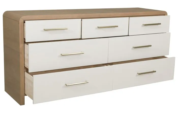 Fairfield M306-MH Libby Langdon Brentwood Seven Drawer Dresser Fairfield M306-MH Libby Langdon Brentwood Seven Drawer Dresser