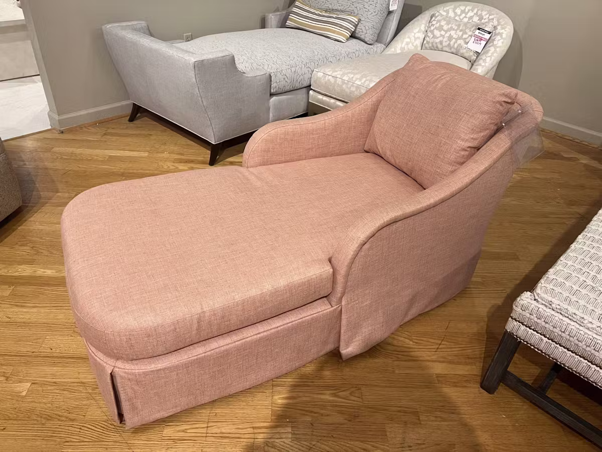 Highland House 2013-34/50 Marcel Skirted Chaise Highland House 2013-34/50 Marcel Skirted Chaise