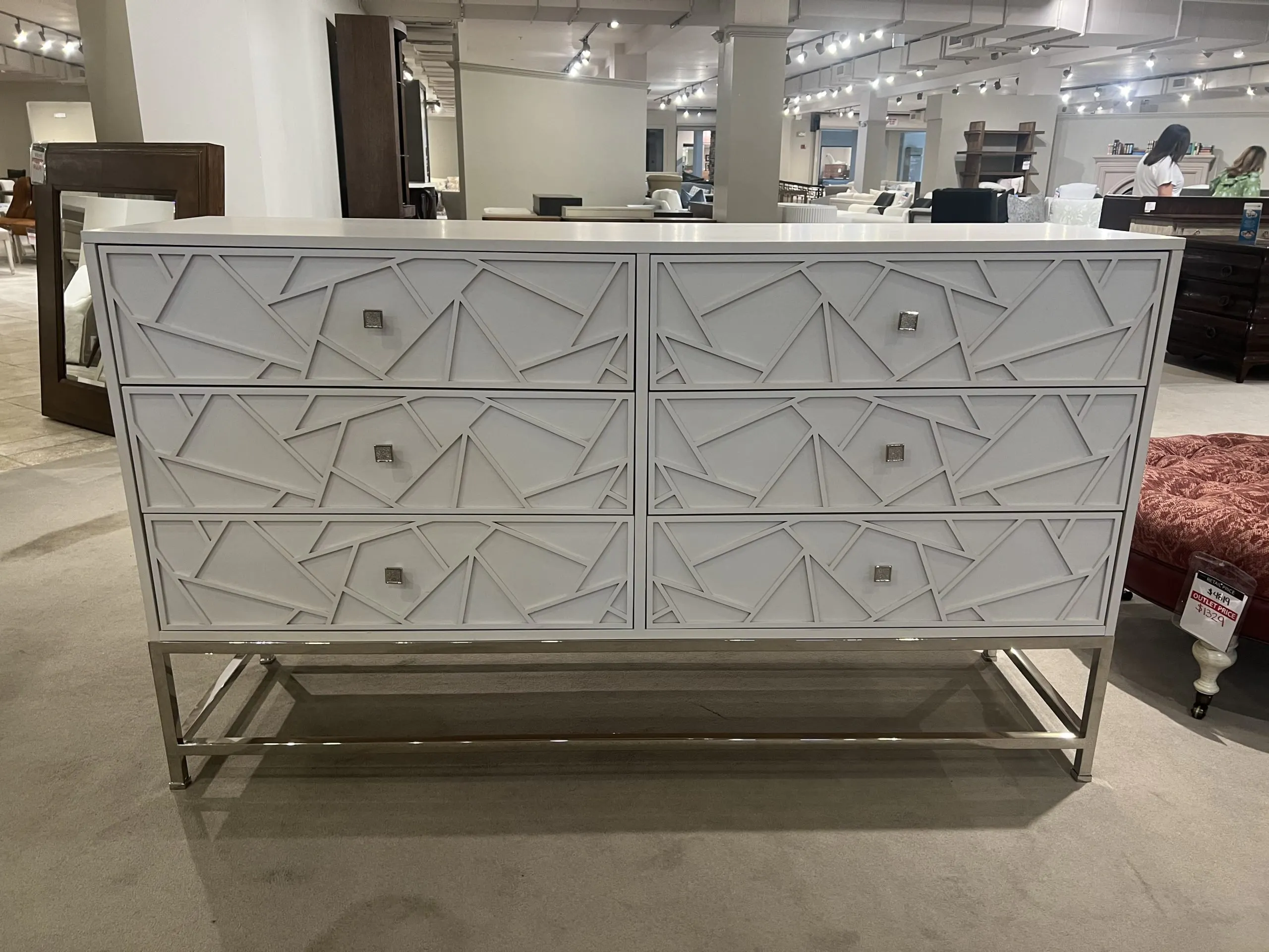 Century CR9-401/30 Details Six Drawer Dresser