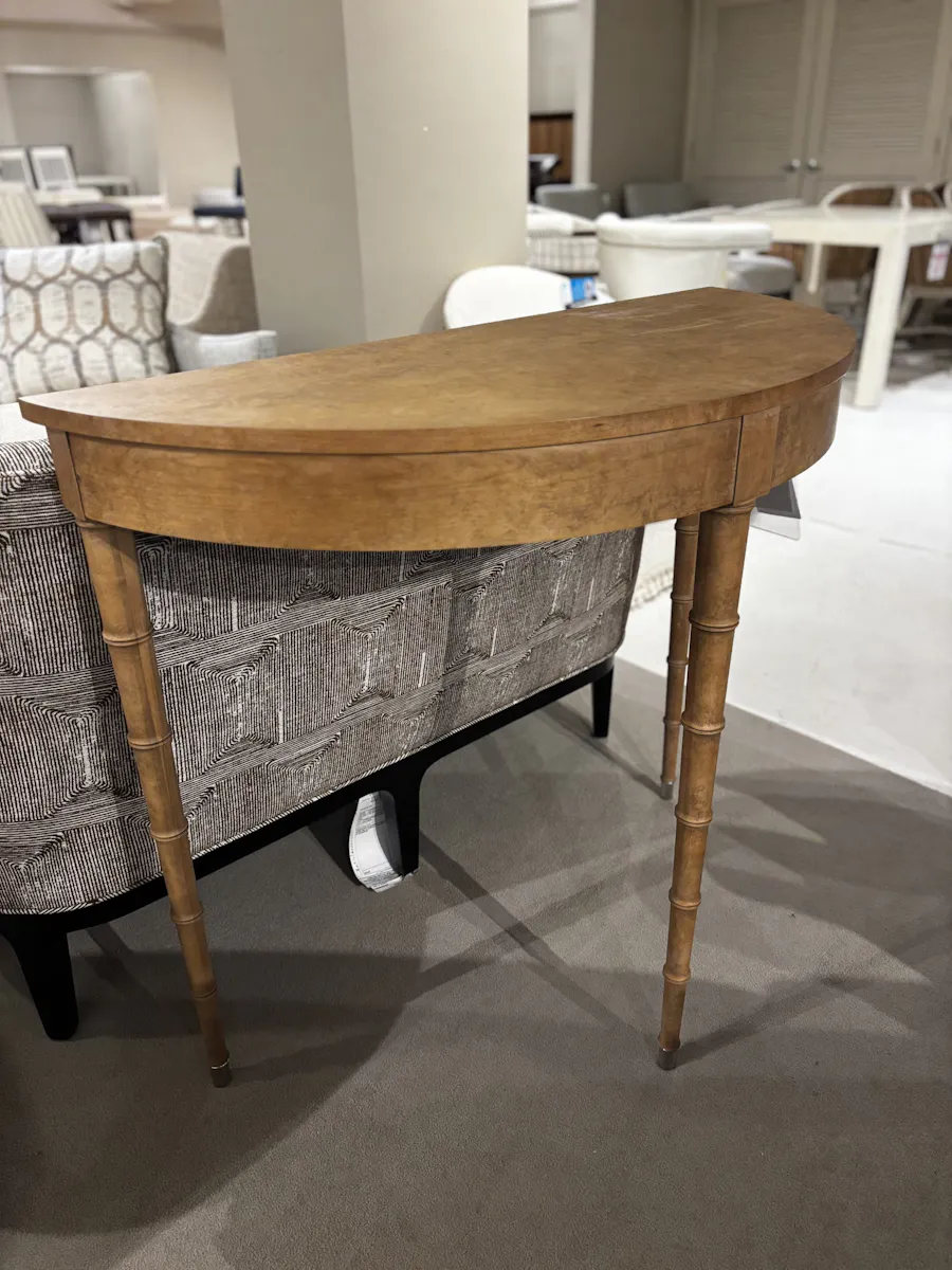 Century CR9-720/10 Details Demilune Console Table Century CR9-720/10 Details Demilune Console Table