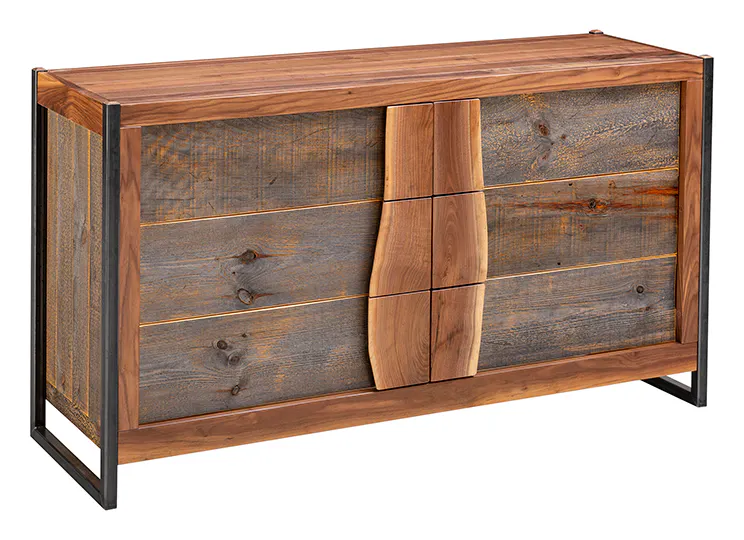 Green Gables Furniture TM102420 Great Falls 6 Drawer Dresser Green Gables Furniture TM102420 Great Falls 6 Drawer Dresser
