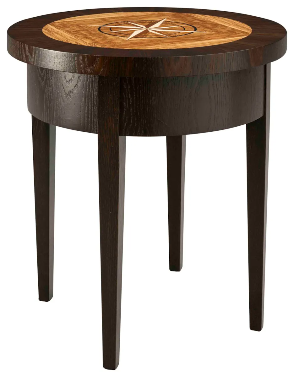Green Gables Furniture TW401 Tradewinds English Treasures Round Side Table Green Gables Furniture TW401 Tradewinds English Treasures Round Side Table