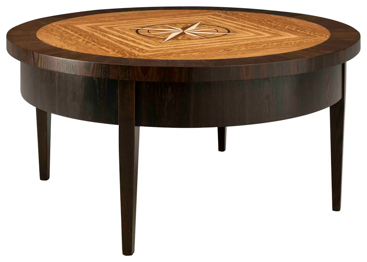 Green Gables Furniture TW405 Tradewinds English Treasures Round Coffee Table Green Gables Furniture TW405 Tradewinds English Treasures Round Coffee Table