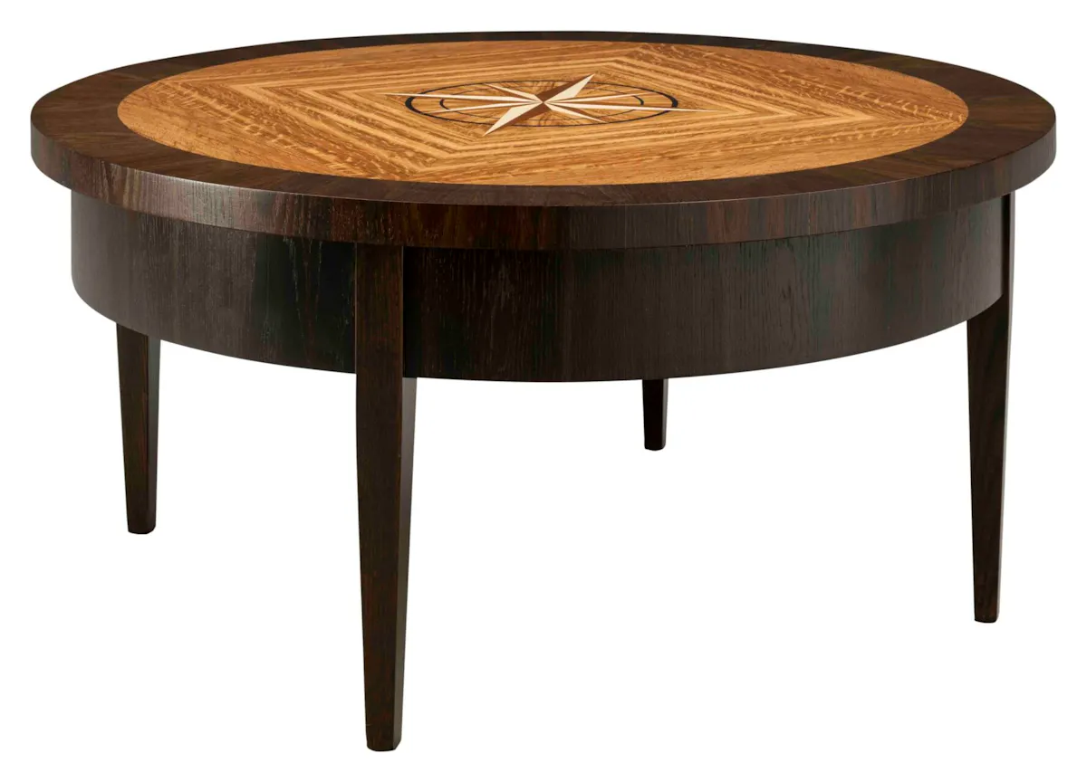 Green Gables Furniture TW405 Tradewinds English Treasures Round Coffee Table Green Gables Furniture TW405 Tradewinds English Treasures Round Coffee Table