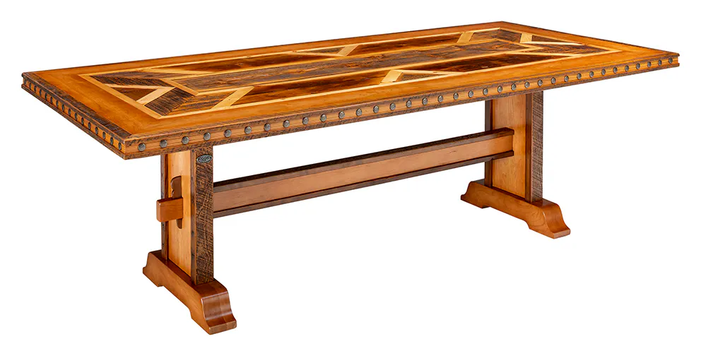 Western Heritage Furniture WH2003 Ghostwood Rectangle Dining Table 72 inch Western Heritage Furniture WH2003 Ghostwood Rectangle Dining Table 72 inch