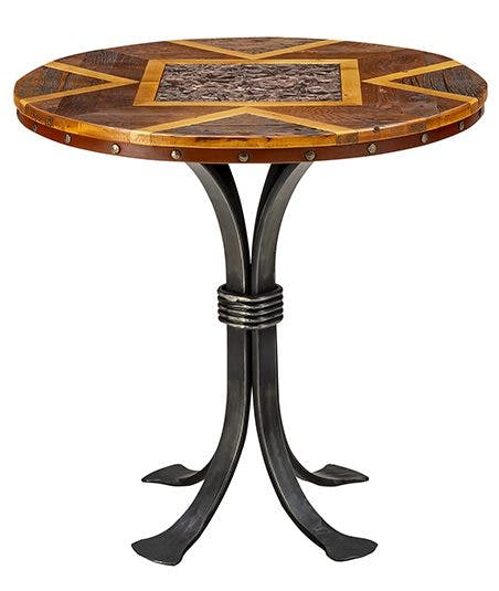 Western Heritage WH1130 Ghostwood Round End Table