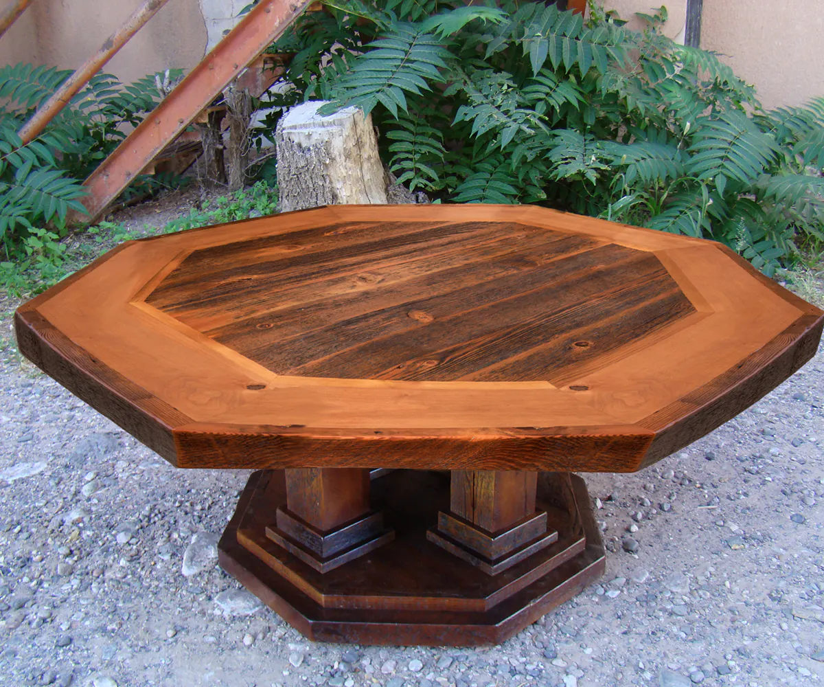 Western Heritage Furniture WH1007 Ghostwood Octagonal Cocktail Table Western Heritage Furniture WH1007 Ghostwood Octagonal Cocktail Table