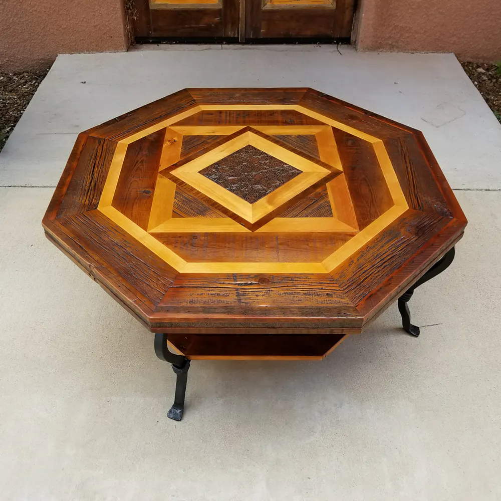 Western Heritage Furniture WH1008 Ghostwood Octagonal Cocktail Table
