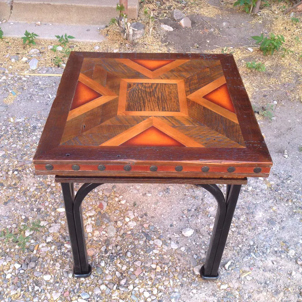 Western Heritage Furniture WH1105 Ghostwood Square End Table Western Heritage Furniture WH1105 Ghostwood Square End Table