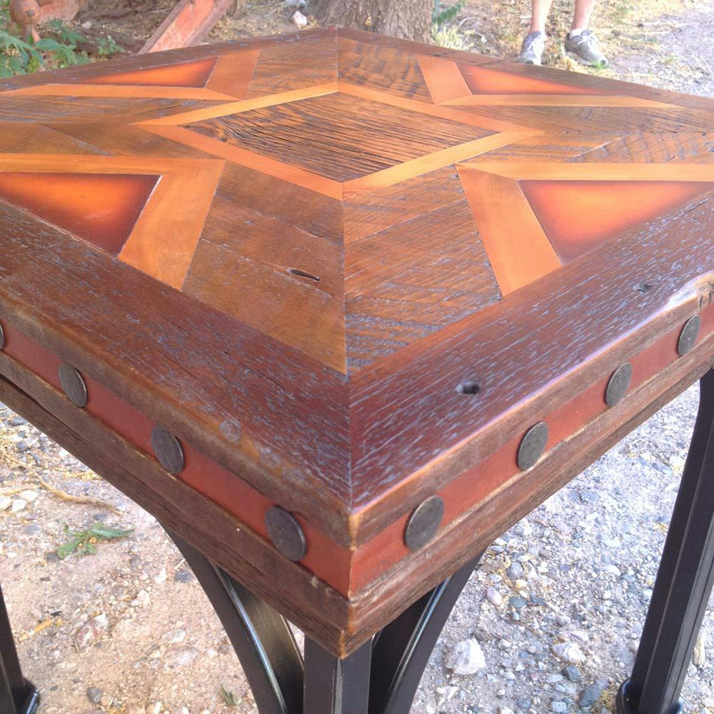 Western Heritage Furniture WH1105 Ghostwood Square End Table Western Heritage Furniture WH1105 Ghostwood Square End Table