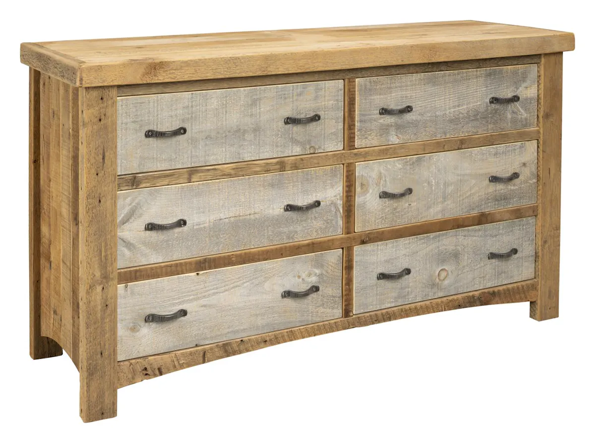 Green Gables Furniture 1654 Wyoming 6 Drawer Dresser Green Gables Furniture 1654 Wyoming 6 Drawer Dresser