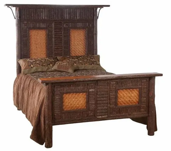 Old Hickory Furniture BR313-KI Big Ranch Panel Bed King