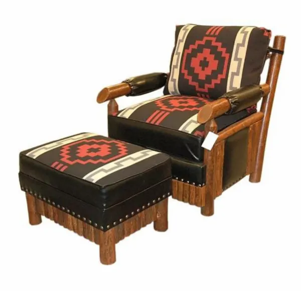 Old Hickory Furniture CC109 Cody Club Ottoman Old Hickory Furniture CC109 Cody Club Ottoman
