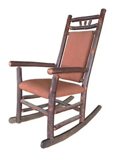 Old Hickory Furniture 48CWR-IND Wagon Wheel Rocker Indoor Old Hickory Furniture 48CWR-IND Wagon Wheel Rocker Indoor