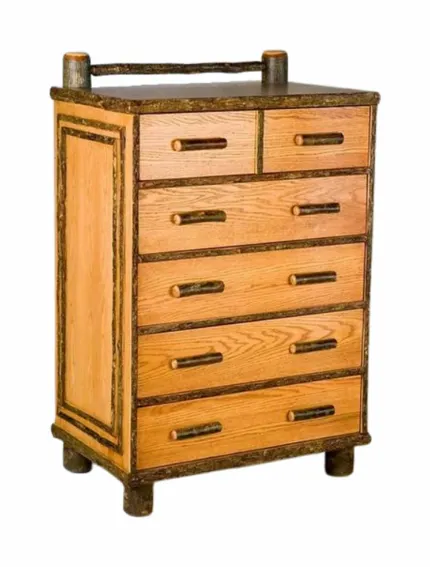 Old Hickory Furniture OF135 Old Faithful Five Drawer Chest Old Hickory Furniture OF135 Old Faithful Five Drawer Chest