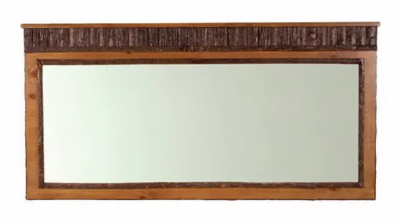 Old Hickory Furniture OFLMIR Old Faithful Landscape Mirror Old Hickory Furniture OFLMIR Old Faithful Landscape Mirror