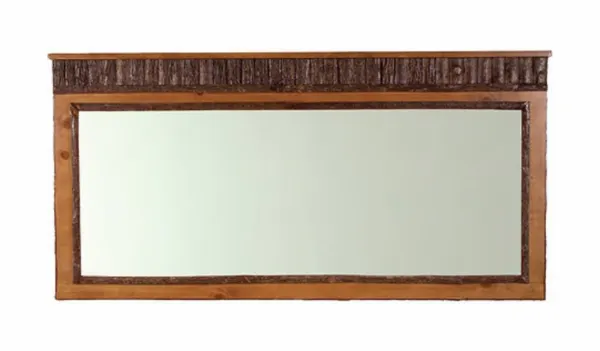 Old Hickory Furniture OFLMIR Old Faithful Landscape Mirror Old Hickory Furniture OFLMIR Old Faithful Landscape Mirror
