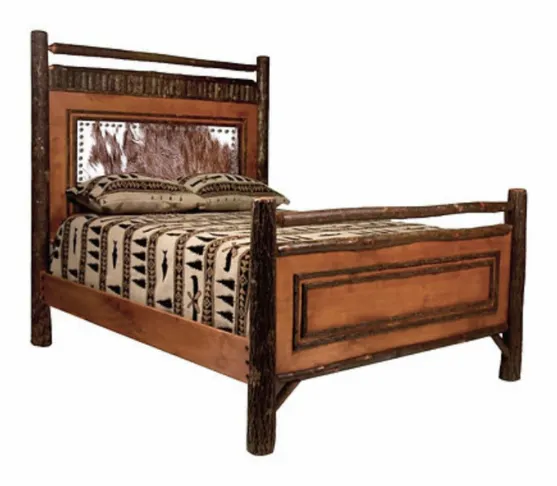 Old Hickory Furniture OF313-K Old Faithful Panel Bed - King Old Hickory Furniture OF313-K Old Faithful Panel Bed - King