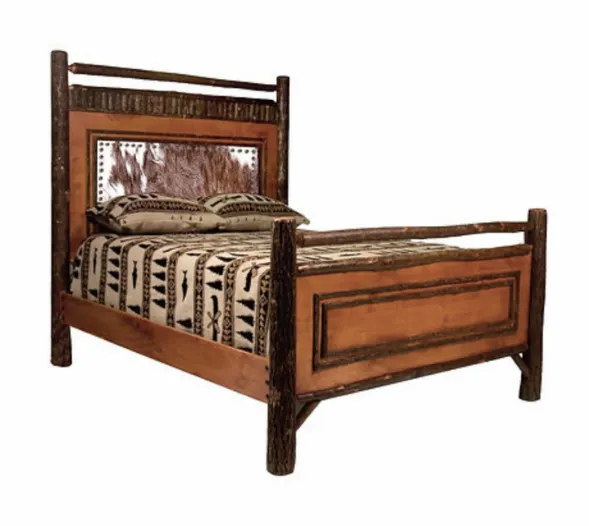 Old Hickory Furniture OF313-K Old Faithful Panel Bed - King Old Hickory Furniture OF313-K Old Faithful Panel Bed - King