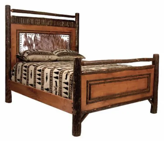 Old Hickory Furniture OF313-Q Old Faithful Panel Bed – Queen
