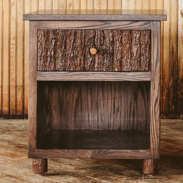 Old Hickory Furniture CAB100 Cabin One Drawer Nightstand Old Hickory Furniture CAB100 Cabin One Drawer Nightstand