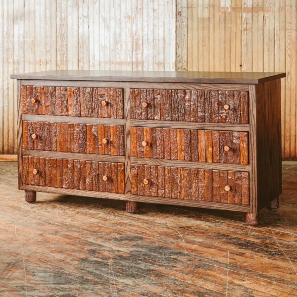 Old Hickory Furniture CAB140 Cabin Six Drawer Dresser