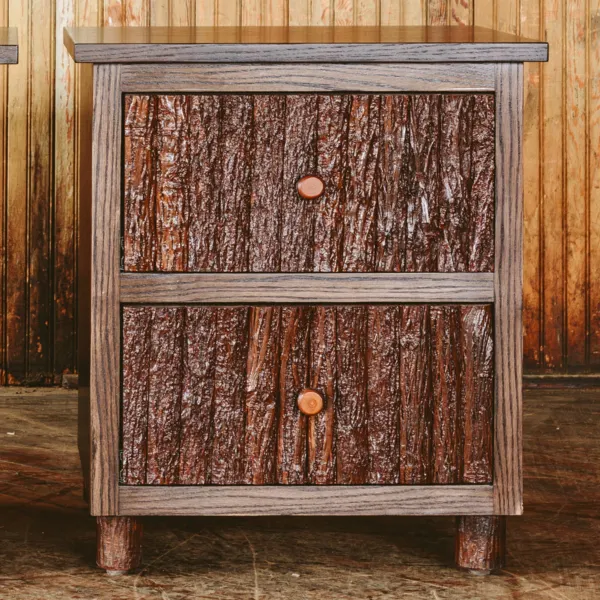 Old Hickory Furniture CAB105 Cabin Two Drawer Nightstand