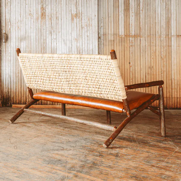 Old Hickory Furniture LEAN103 Grand Lodge Bench Old Hickory Furniture LEAN103 Grand Lodge Bench