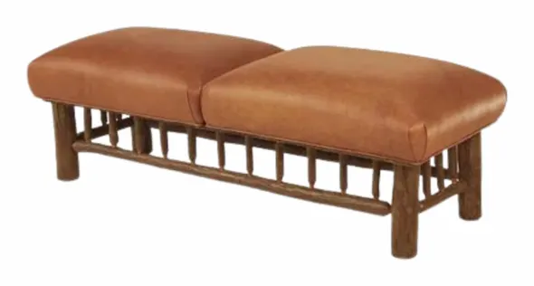 Old Hickory Furniture GPL255 Grove Park Double Ottoman Old Hickory Furniture GPL255 Grove Park Double Ottoman