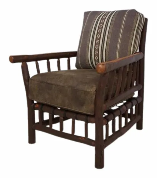 Old Hickory Furniture GPL100 Grove Park Chair with Ottoman Old Hickory Furniture GPL100 Grove Park Chair with Ottoman