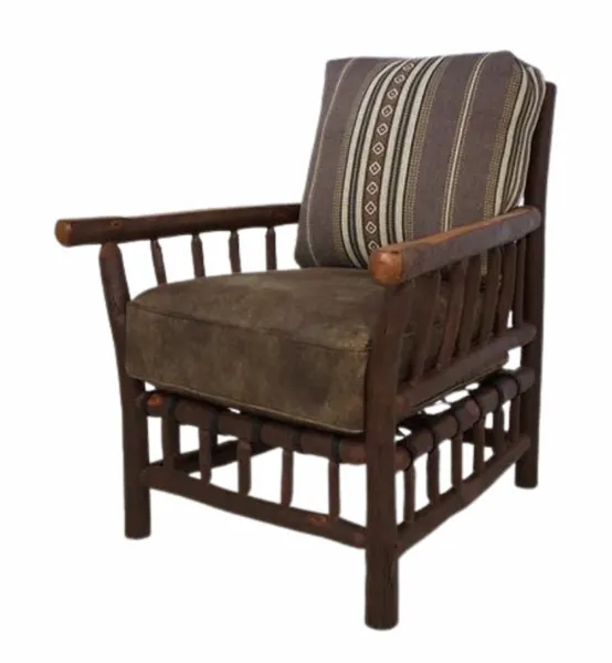 Old Hickory Furniture GPL100 Grove Park Chair with Ottoman Old Hickory Furniture GPL100 Grove Park Chair with Ottoman