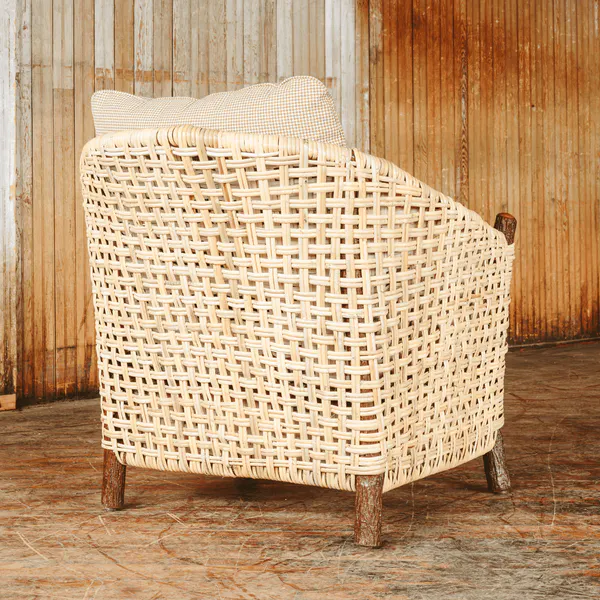 Old Hickory Furniture RBBCH Root Beer Barrel Chair Old Hickory Furniture RBBCH Root Beer Barrel Chair