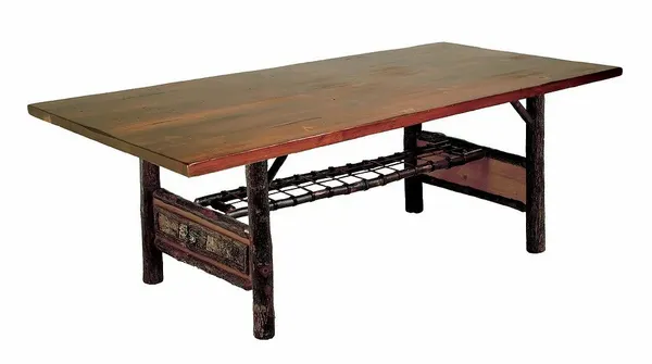 Old Hickory Furniture WLTR108 Woodland Trestle Table 108