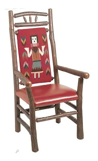 Old Hickory Furniture 608DW Wagon Wheel Dining Chair Old Hickory Furniture 608DW Wagon Wheel Dining Chair