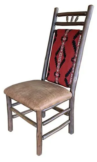 Old Hickory Furniture 48DW Wagon Wheel High Back Dining Chair